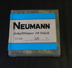 NEUMANN エンドミル 　Φ3.0　10個　未使用