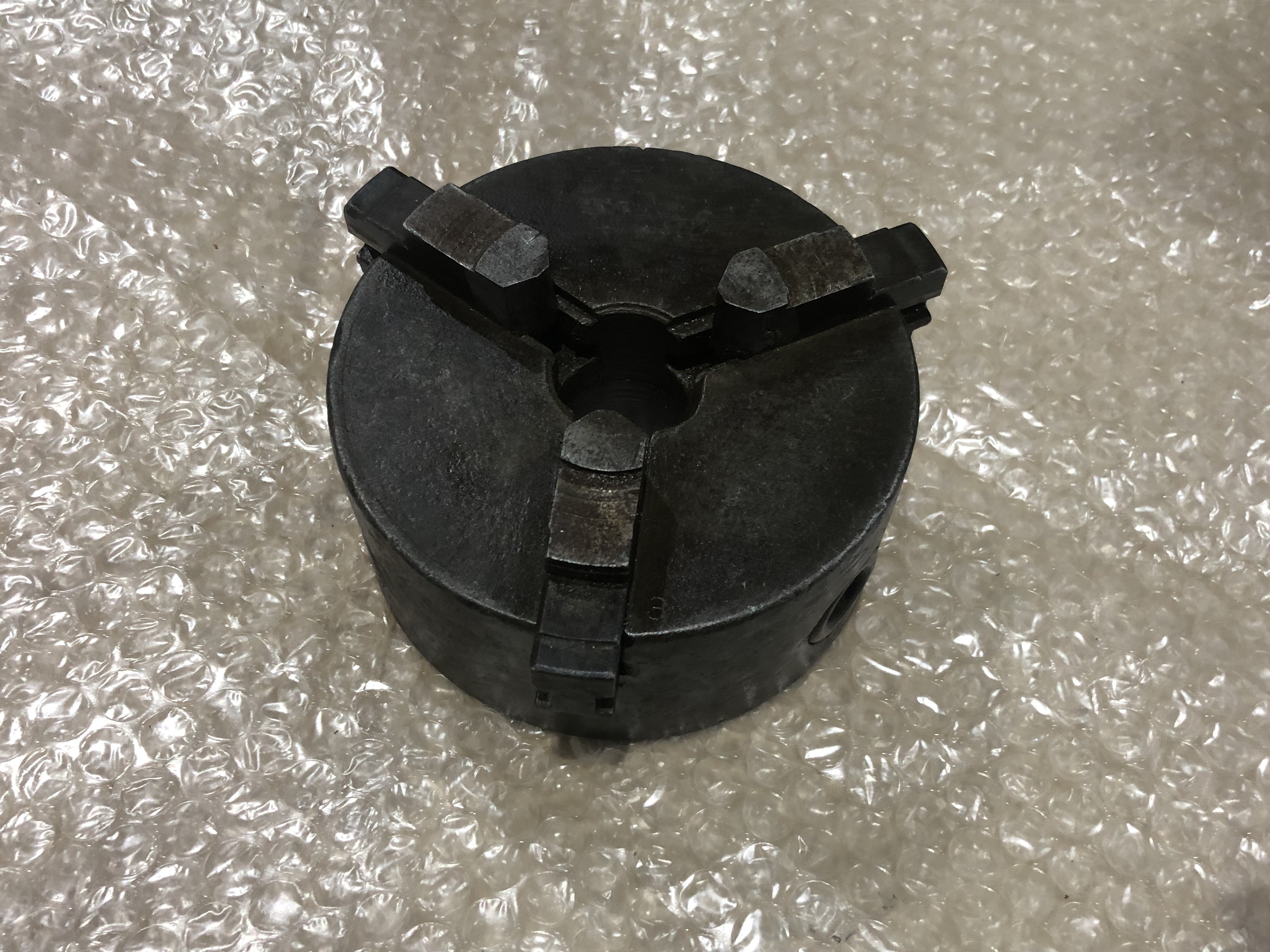 不明 3爪スクロールチャック 【3爪スクロールチャック】φ110mm