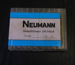 NEUMANN エンドミル 　Φ5.0　10個　未使用