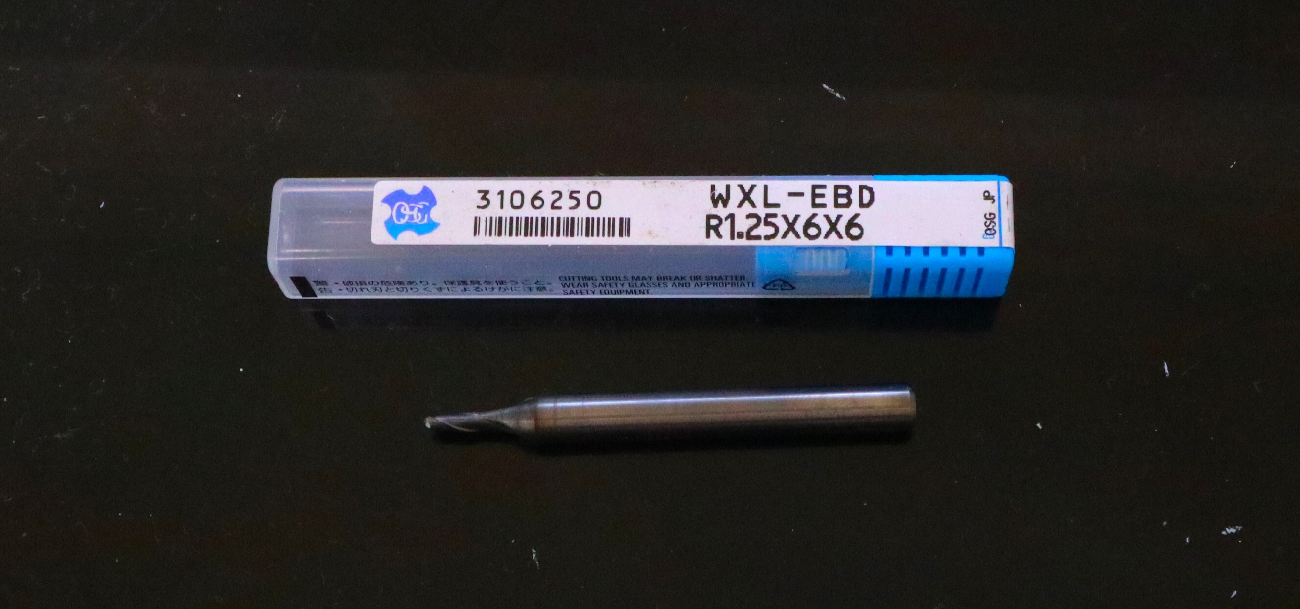 OSG  エンドミル WXL-EBD R1.25×6×6　未使用