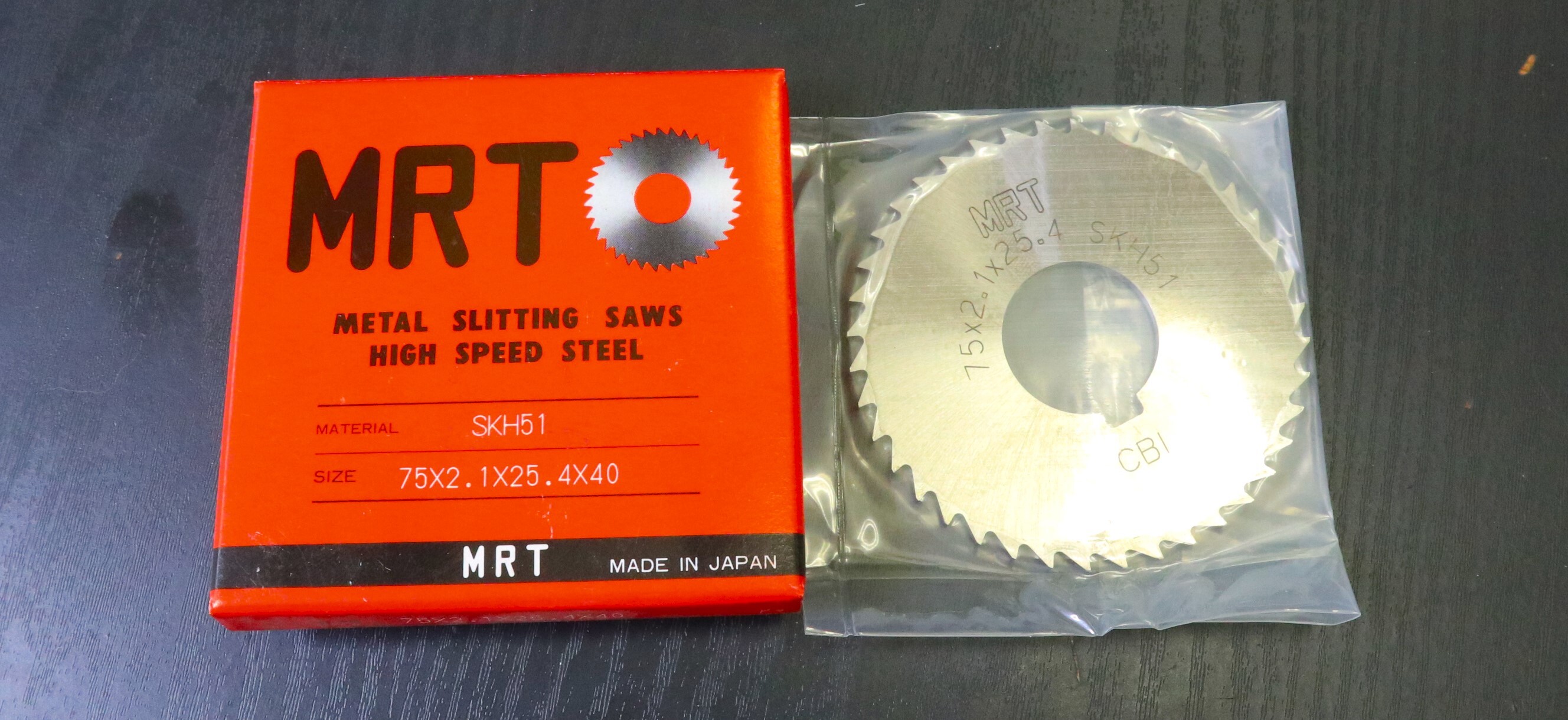 MRT メタルソー 75×2.1×25.4×40　未使用