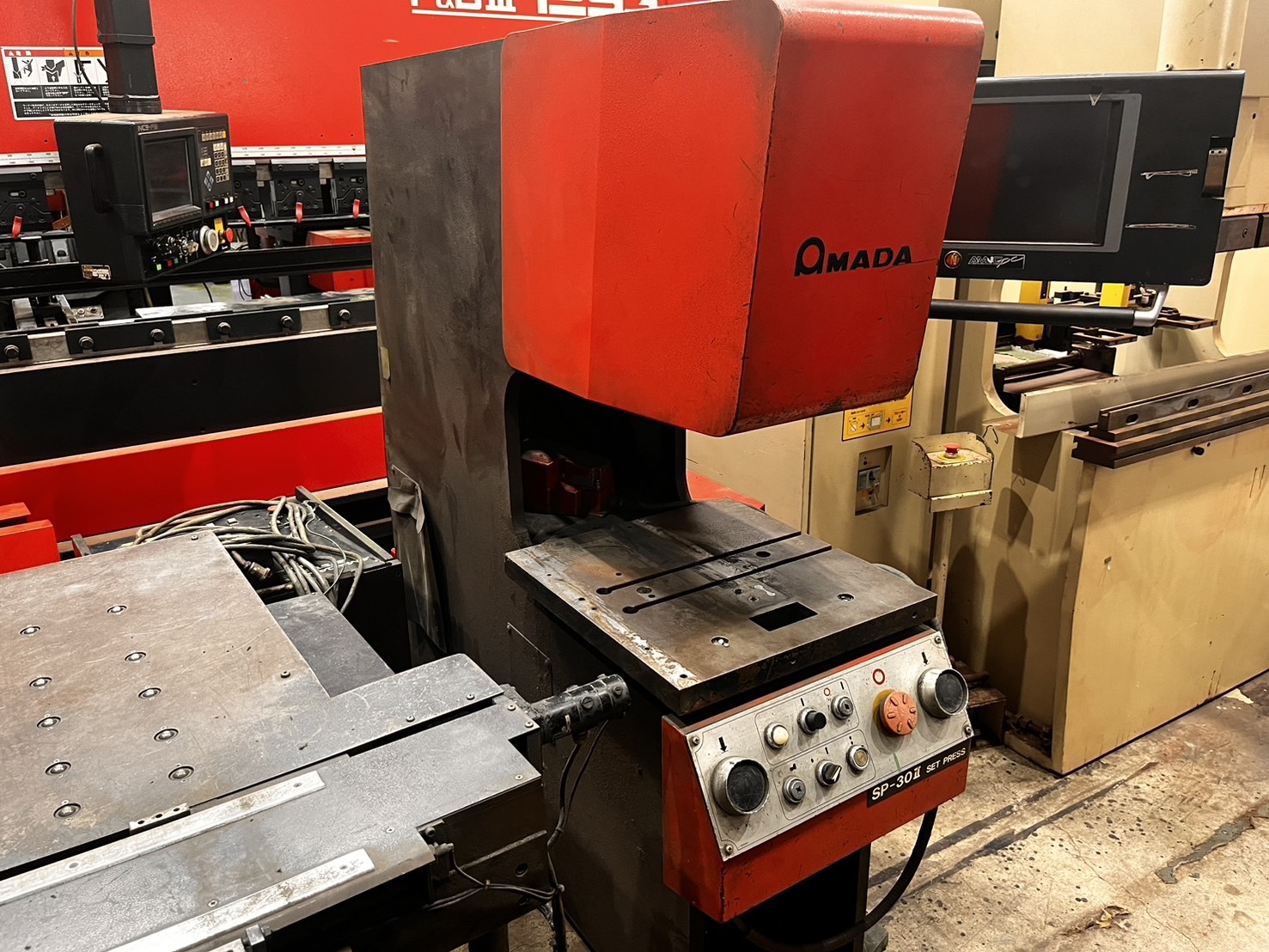 アマダ セットプレス SP-30Ⅱ | マシンライフ