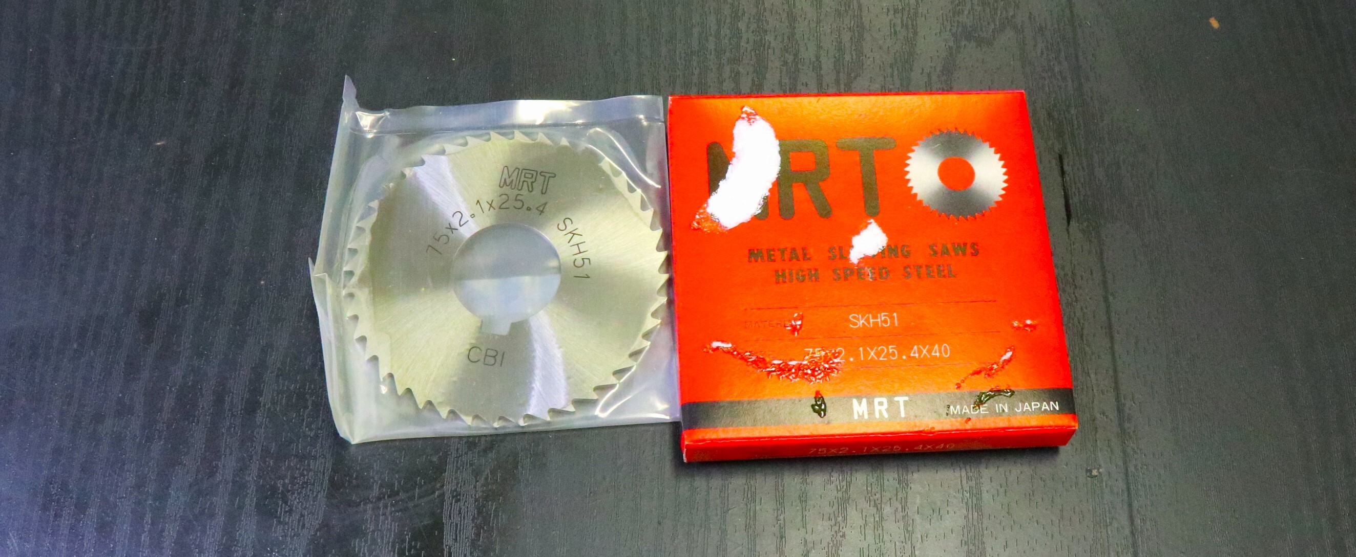 MRT  メタルソー 75×2.1×25.4×40　未使用