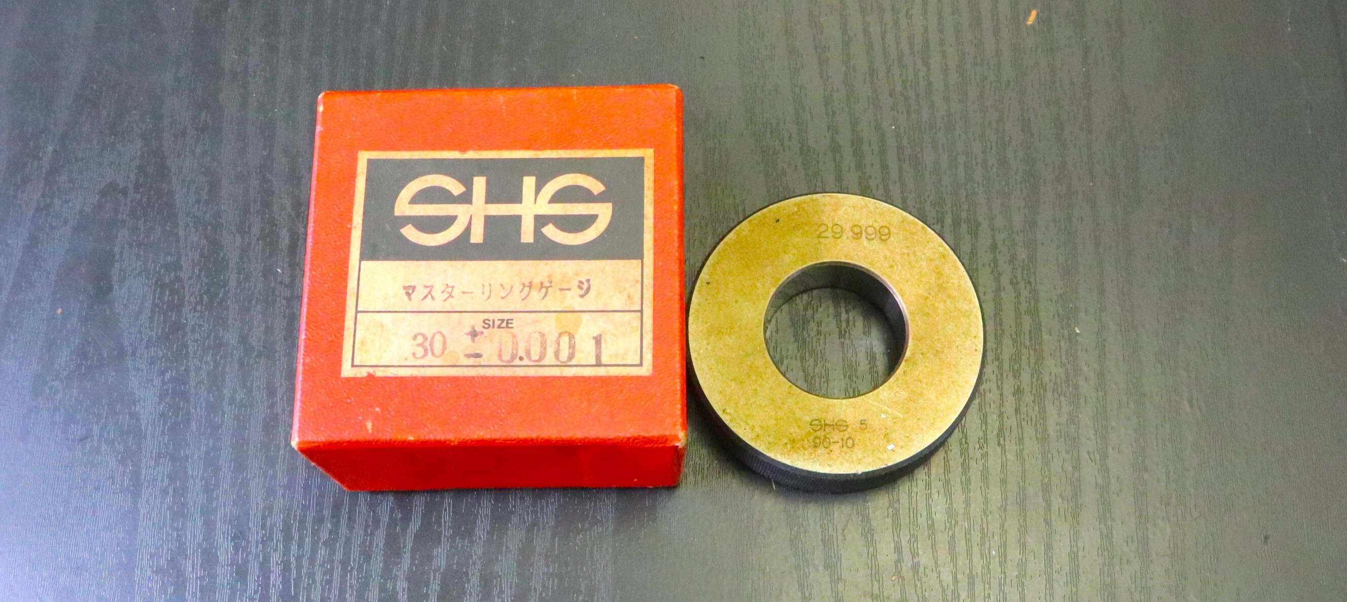 測範社 マスターリングゲージ Φ30　0.001　