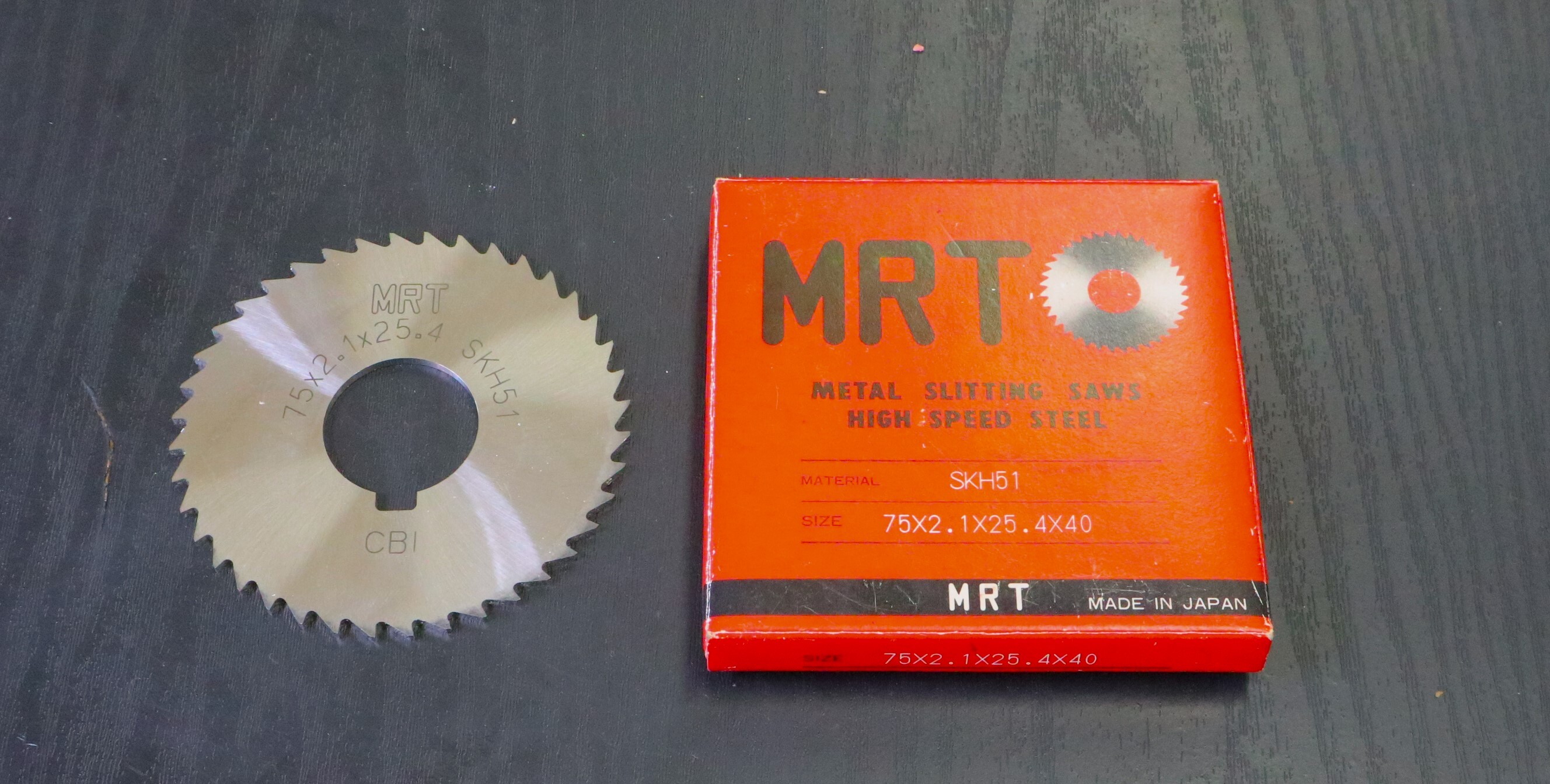 MRT メタルソー 75×2.1×25.4　40　未使用