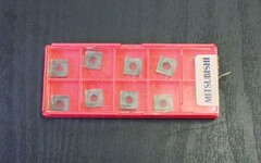 MITSUBISHI チップ　 　SNGG09038R HTi10 10個　未使用