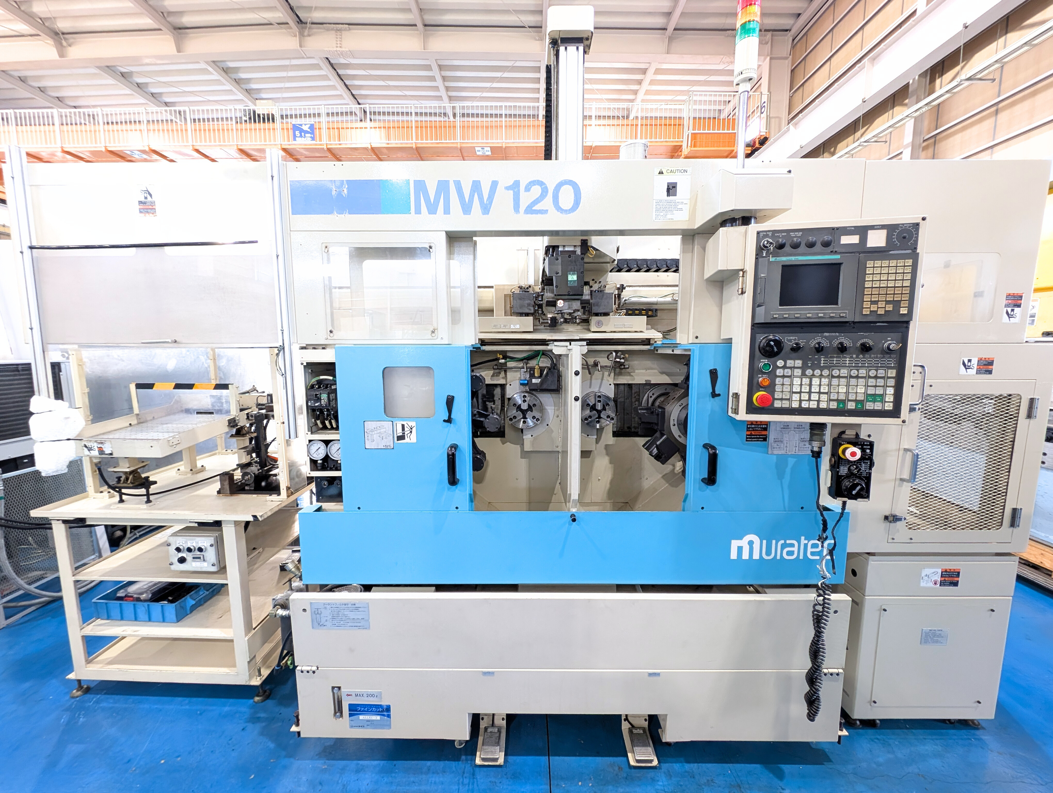 メチル基購入13800 村田機械 CNC平行2軸旋盤 MW-120 | マシンライフ