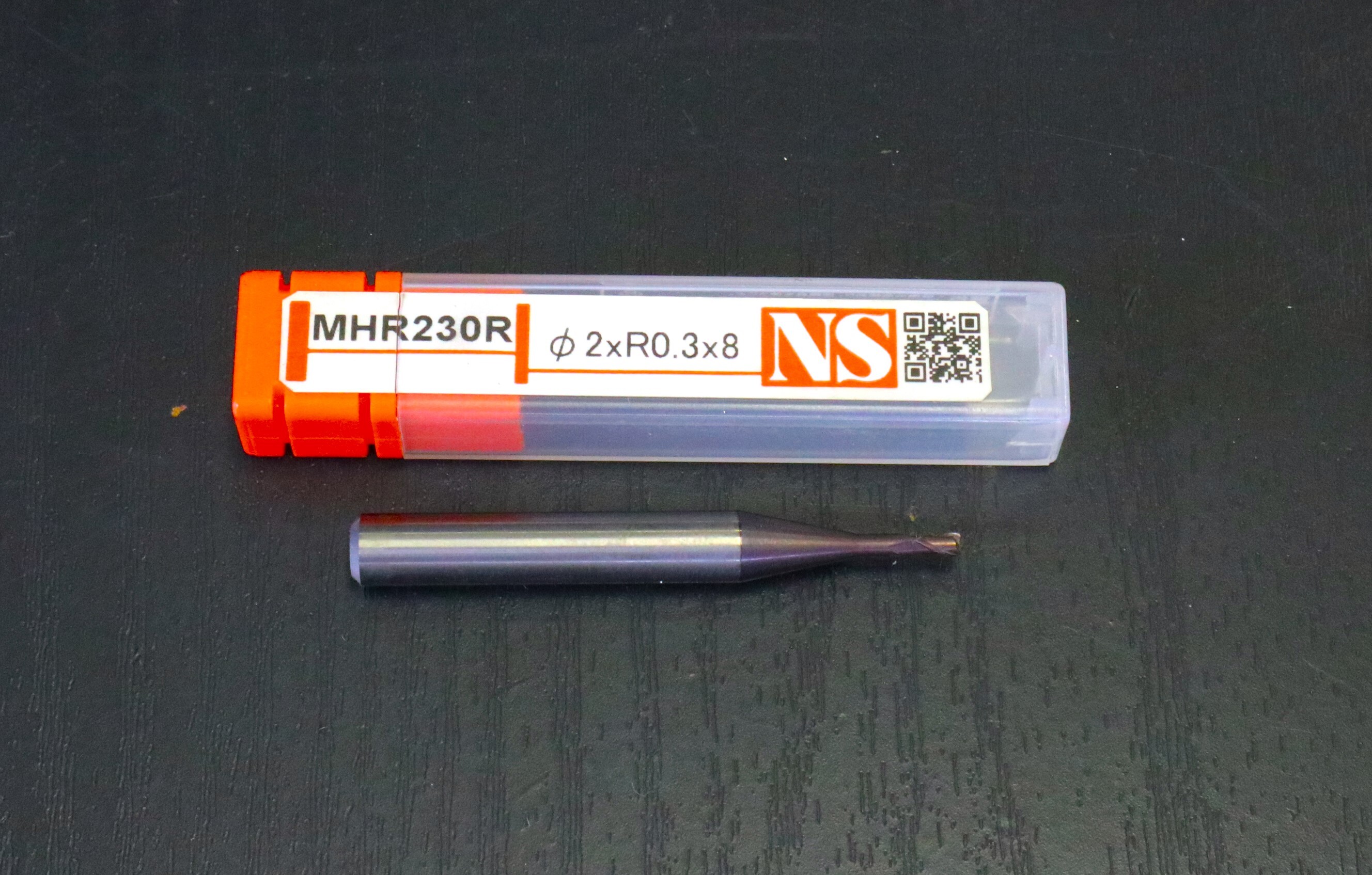 日進工具 エンドミル  MHR 230R　Φ2×R0.3×8　未使用