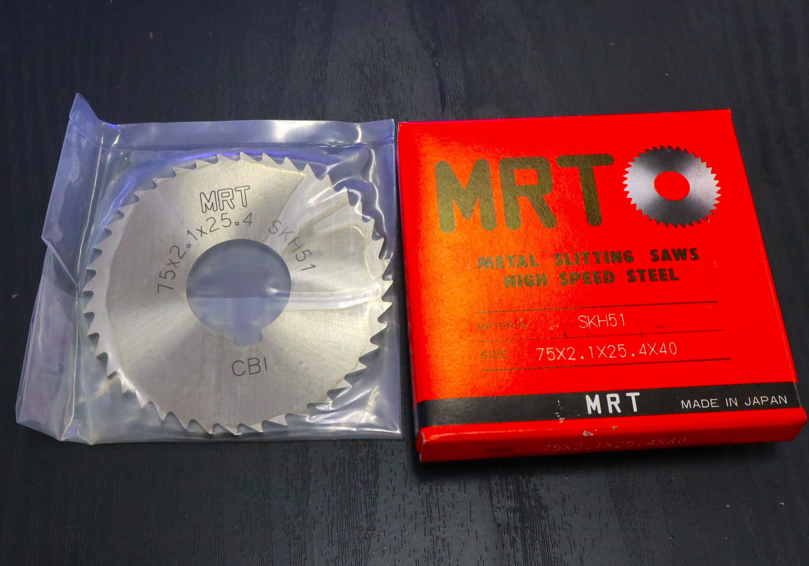 MRT メタルソー 75×2.1×25.4×40　未使用