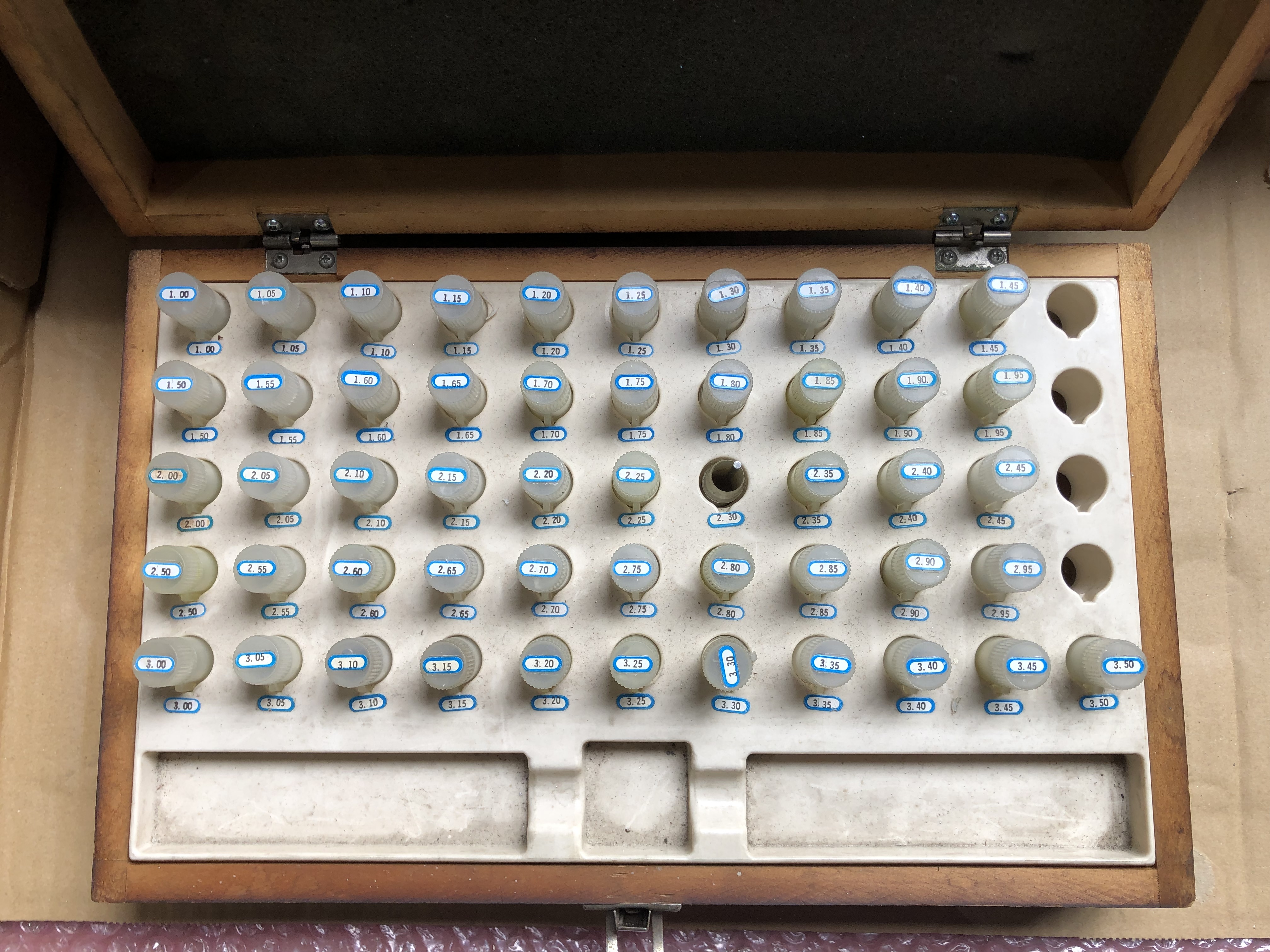 新潟精機（SK） ピンゲージセット 【ピンゲージセット】1.00~3.50