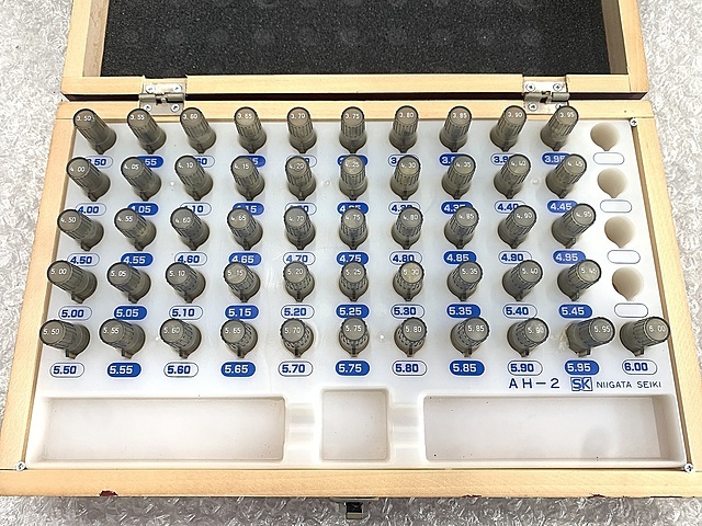 新潟精機　ピンゲージセット　４種セット 製品情報｜超硬ピンゲージセット｜新潟精機株式会社｜新潟精機株式会社