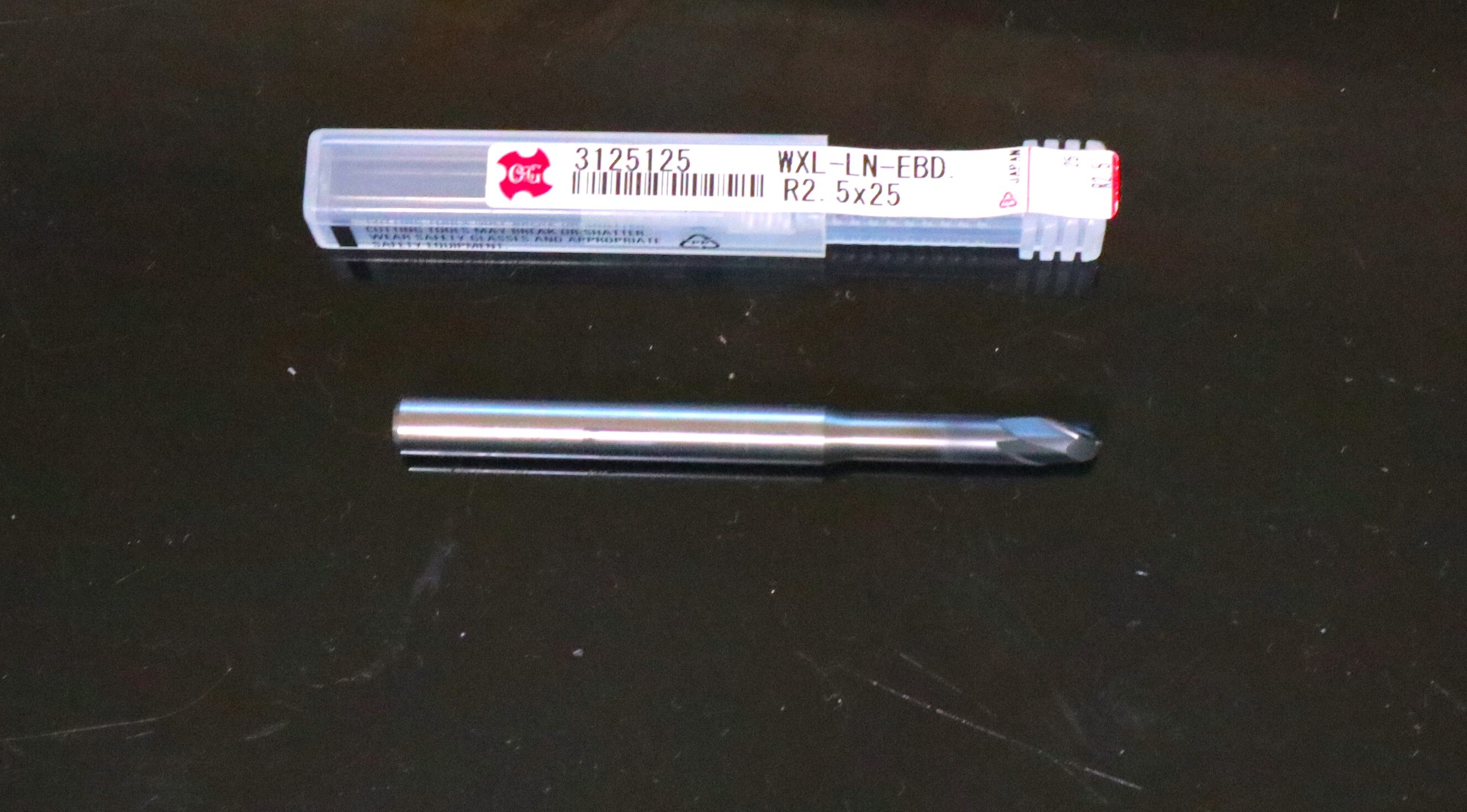 OSG エンドミル 　WXL-LN-EBD  R2.5×25　未使用