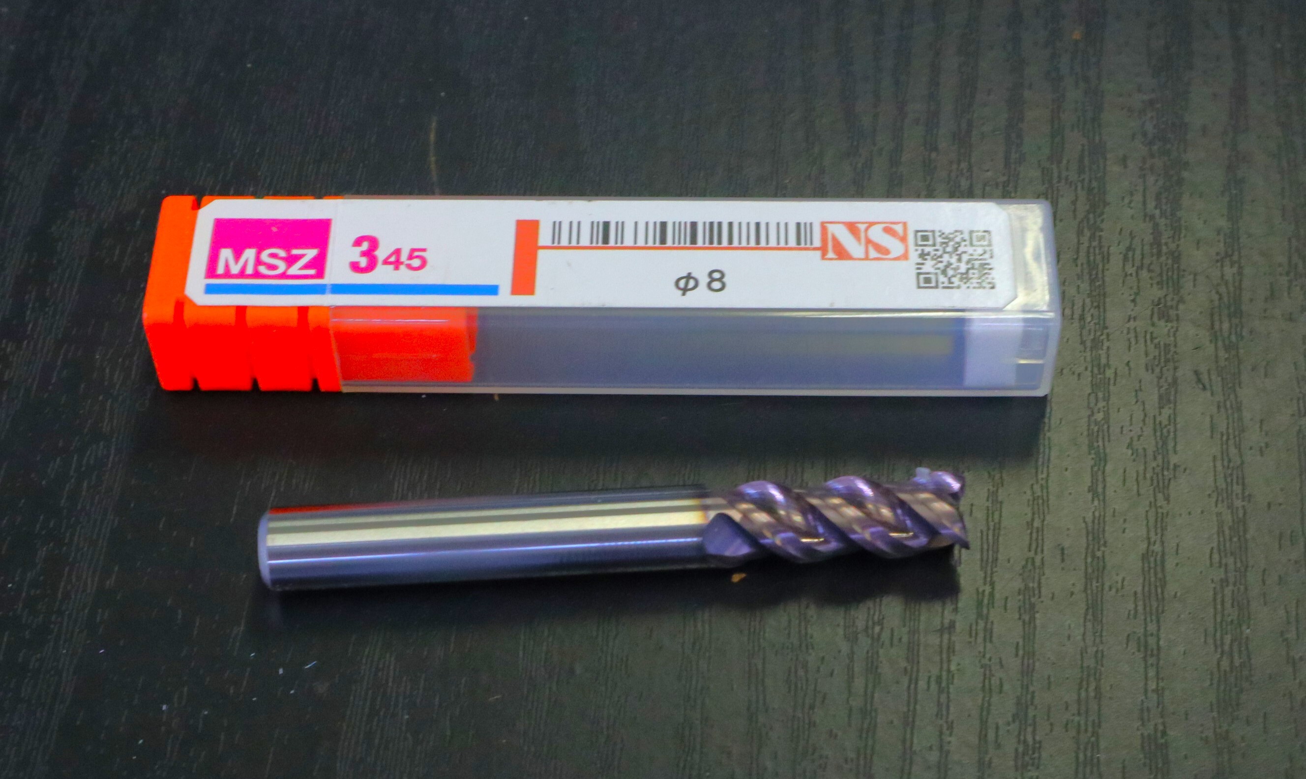 日進工具 エンドミル MSZ345 Φ8　未使用