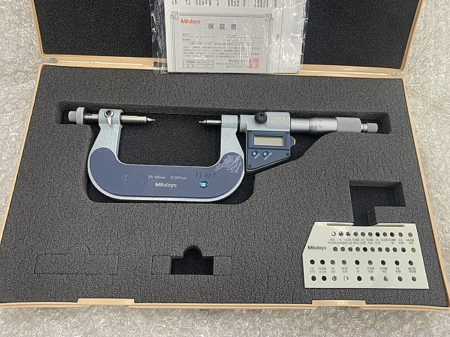 ミツトヨ ボール歯車マイクロメーター GMB-50DM(324-512-30)