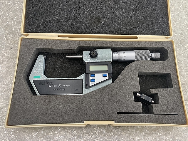 ミツトヨ デジタル外側マイクロメーター MDC-50