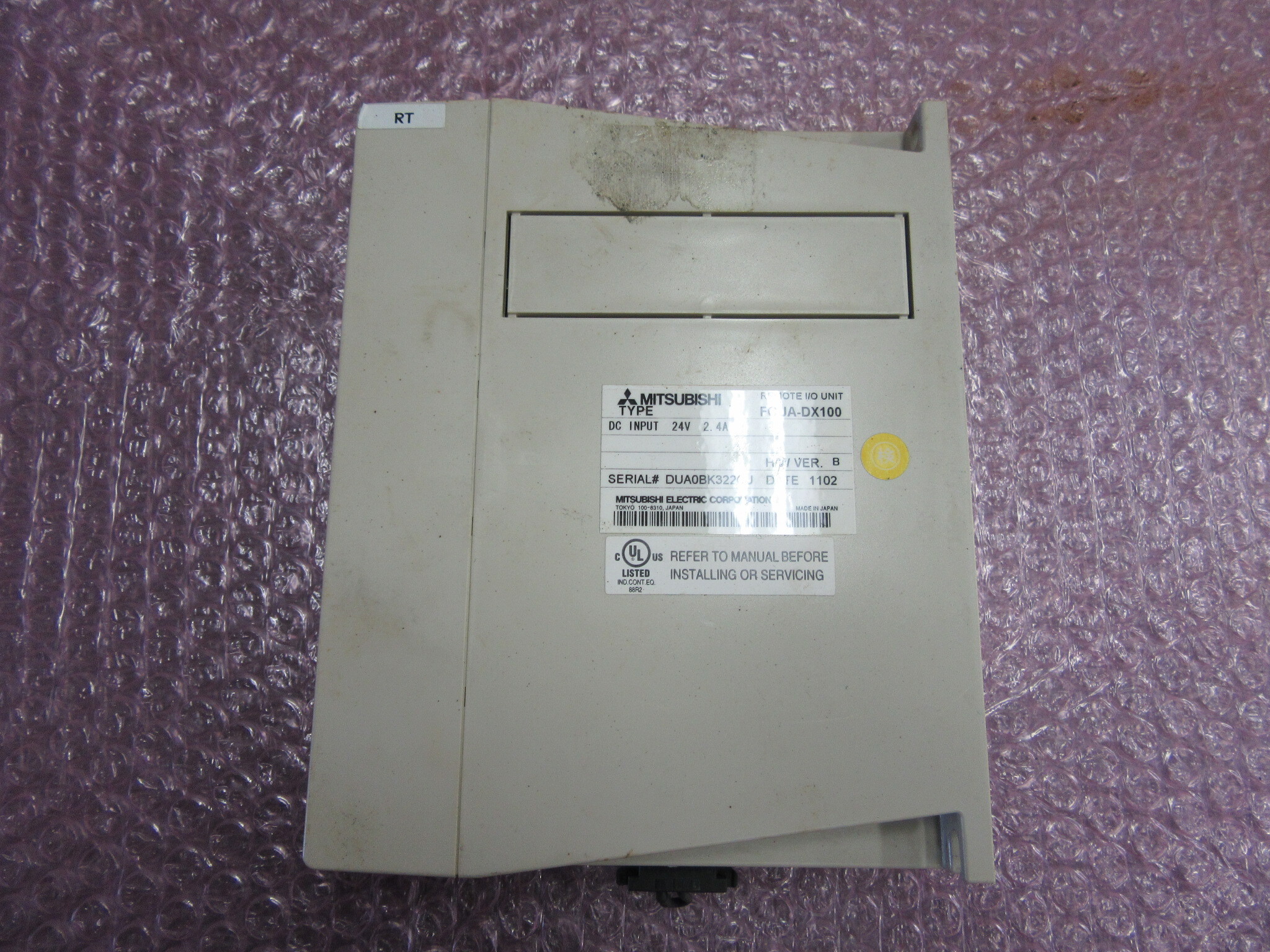 三菱/MITSUBISHI リモートI/Oユニット FCUA-DX100