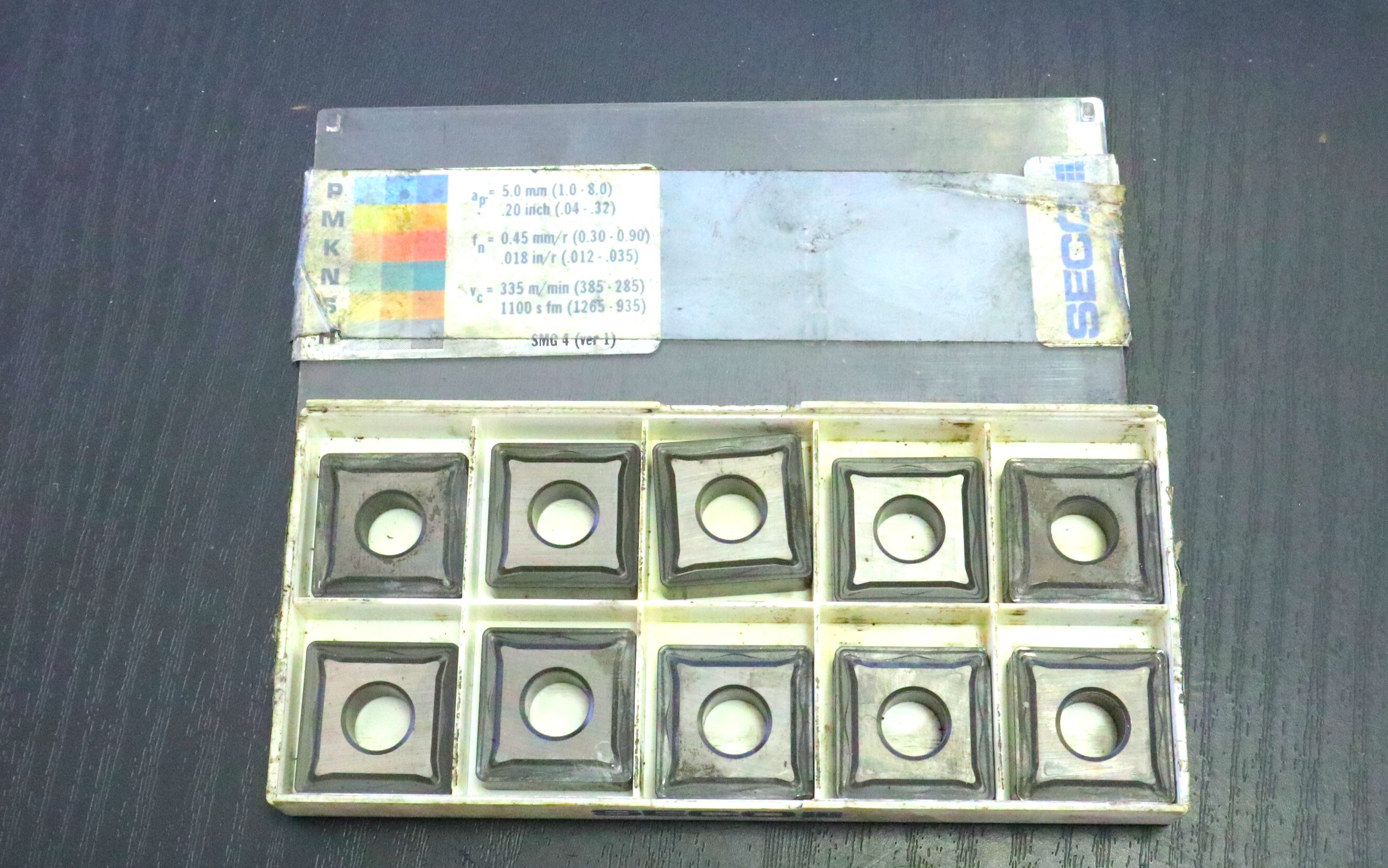 SECO チップ SNMG190612-M5 10個　未使用