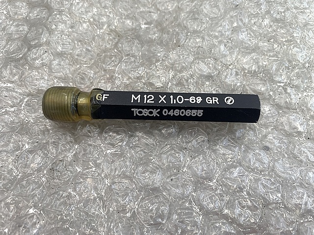 TOSOK ネジプラグゲージ M12×1.0-6g