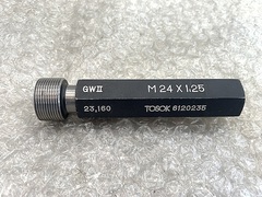 TOSOK ネジプラグゲージ M24×1.25