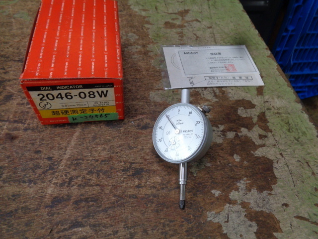 ミツトヨ ダイヤルゲージ 2046-08W