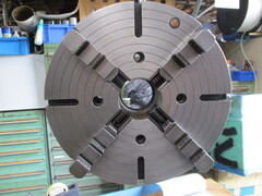 ノーベル 4爪インデペンデントチャック 450φ