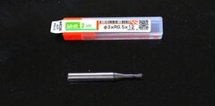 日進工具　 エンドミル MHR230R φ3×R0.5×12　未使用