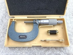 ミツトヨ 片球面マイクロメーター BMS-50W(115-116)