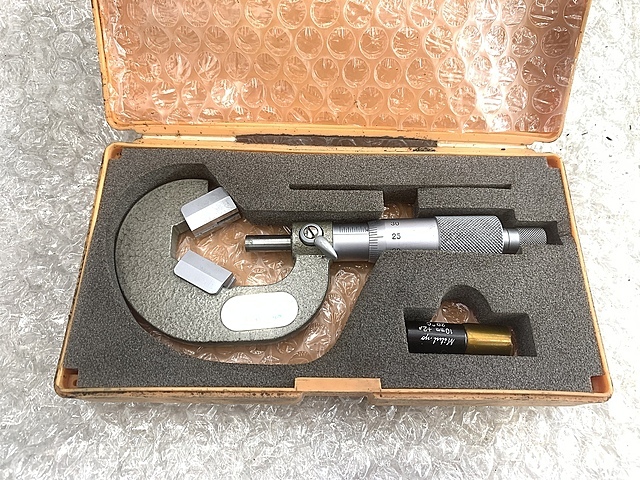 ミツトヨ V溝マイクロメーター VM3-25(114-102)