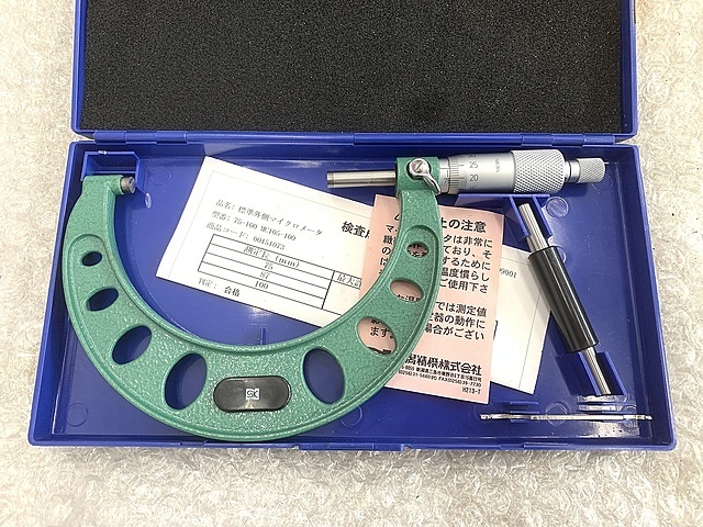 新潟精機 外側マイクロメーター MC105-100