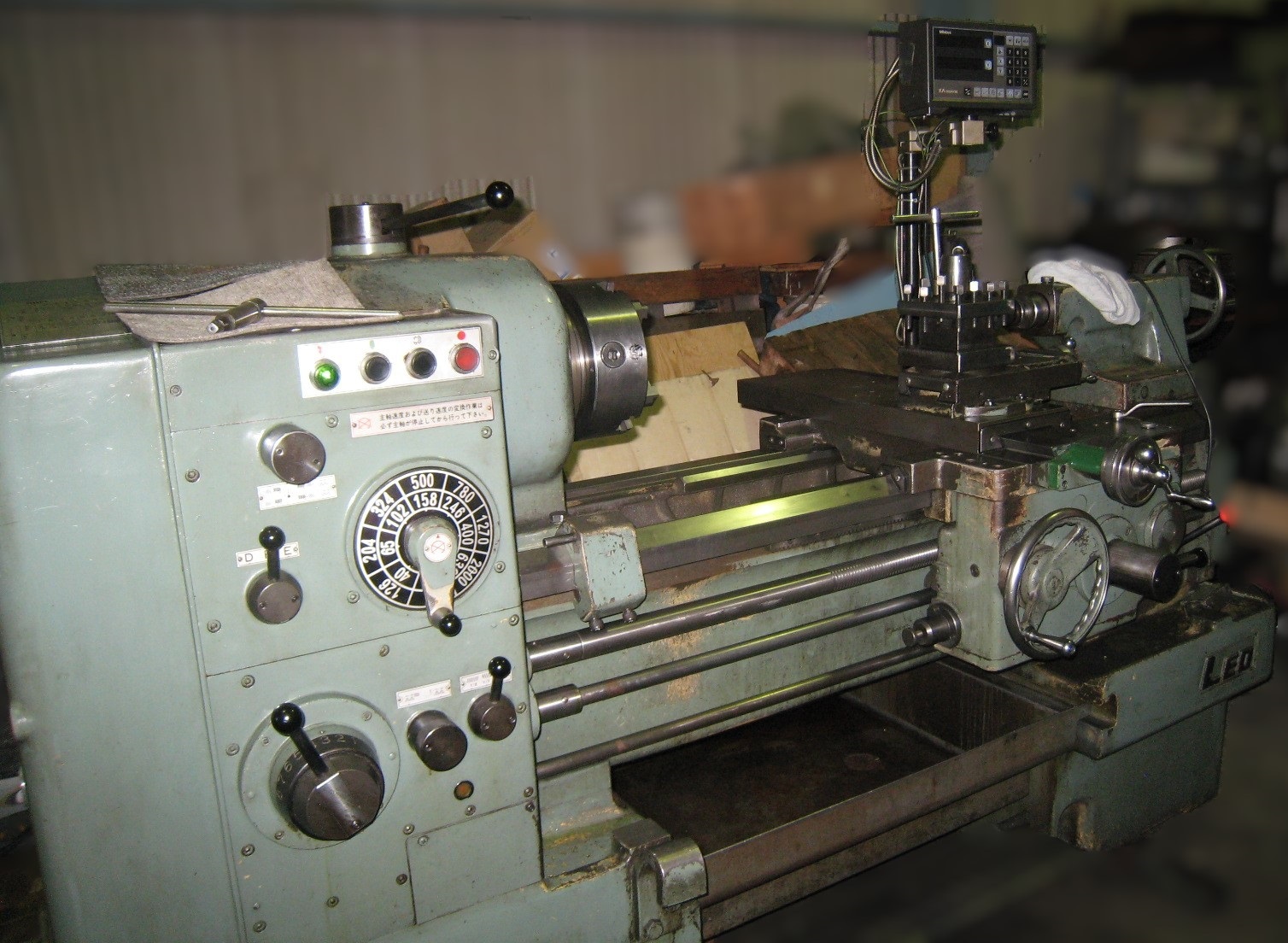 ワシノ 6尺旋盤 LEO-80A | マシンライフ