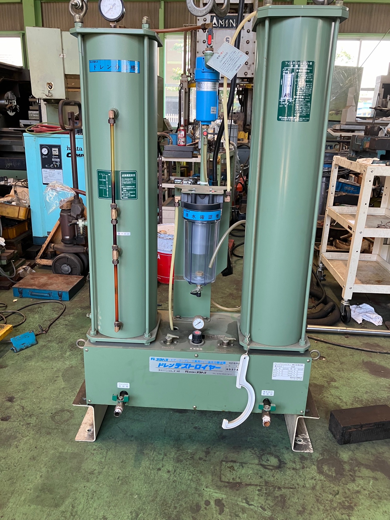 フクハラ ドレン油水分離装置 SD37A