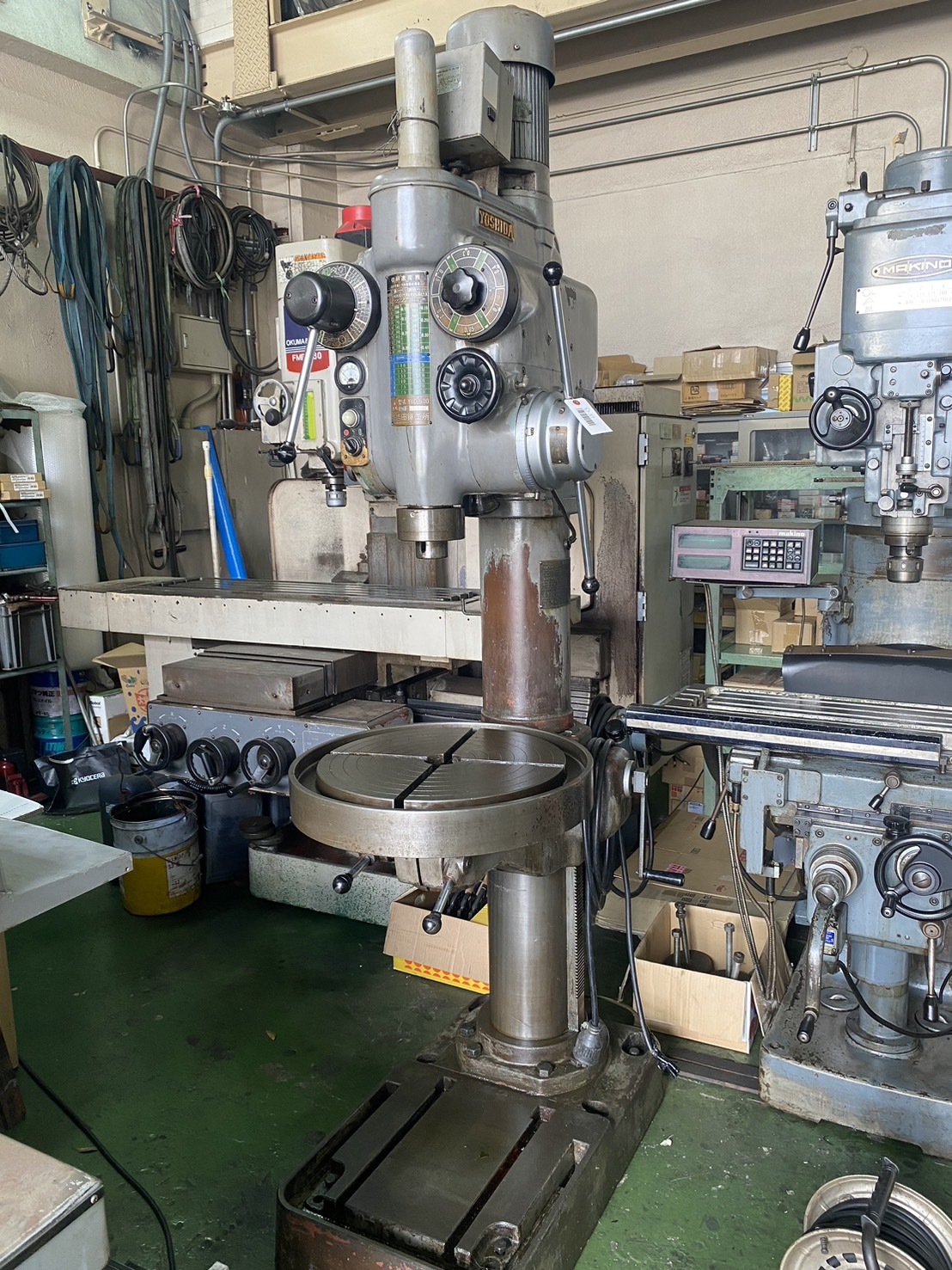 吉田鉄工所 直立ボール盤 YUD-600