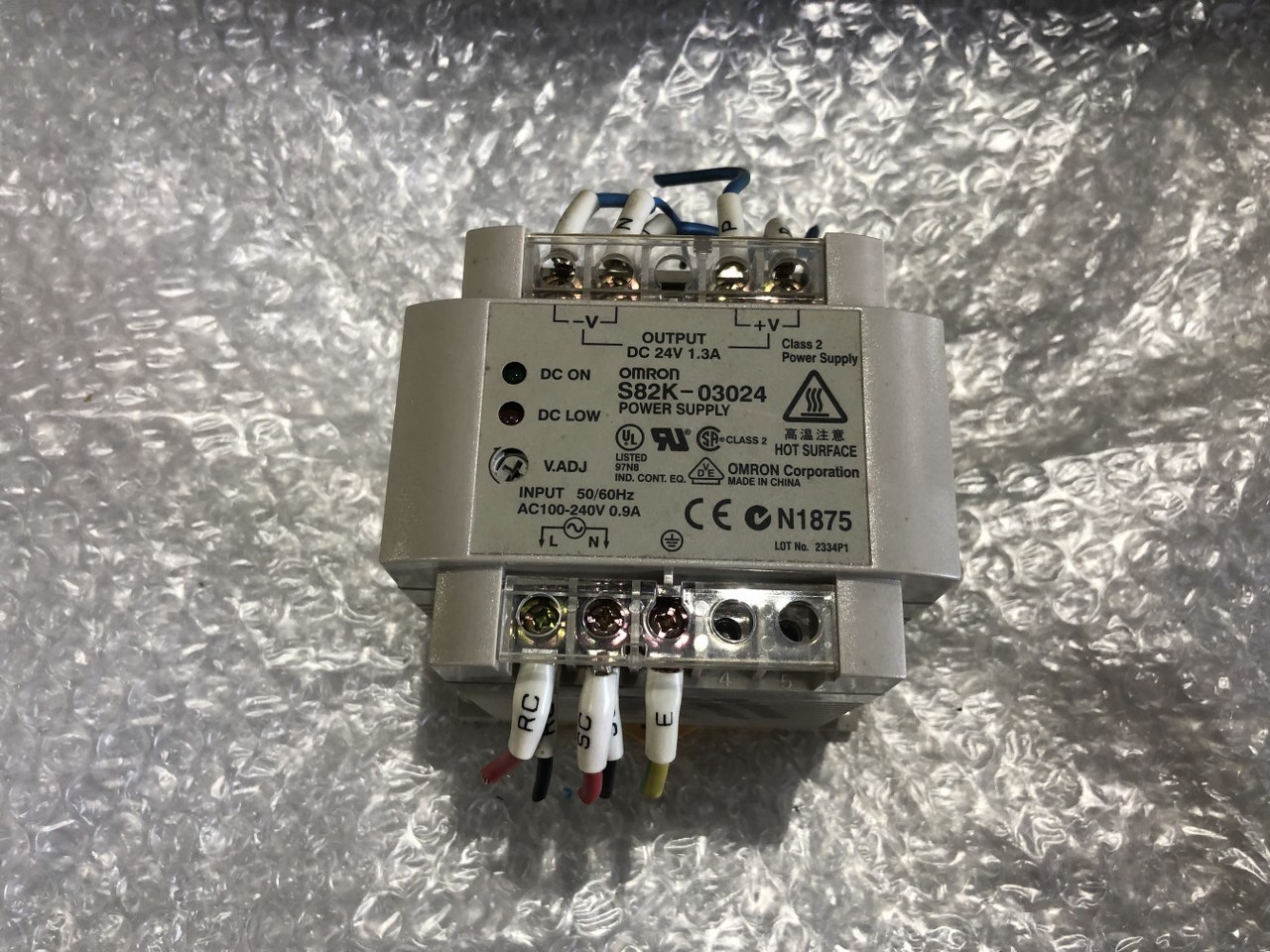 オムロン/OMRON スイッチングパワーサプライ S82K-03024 | マシンライフ