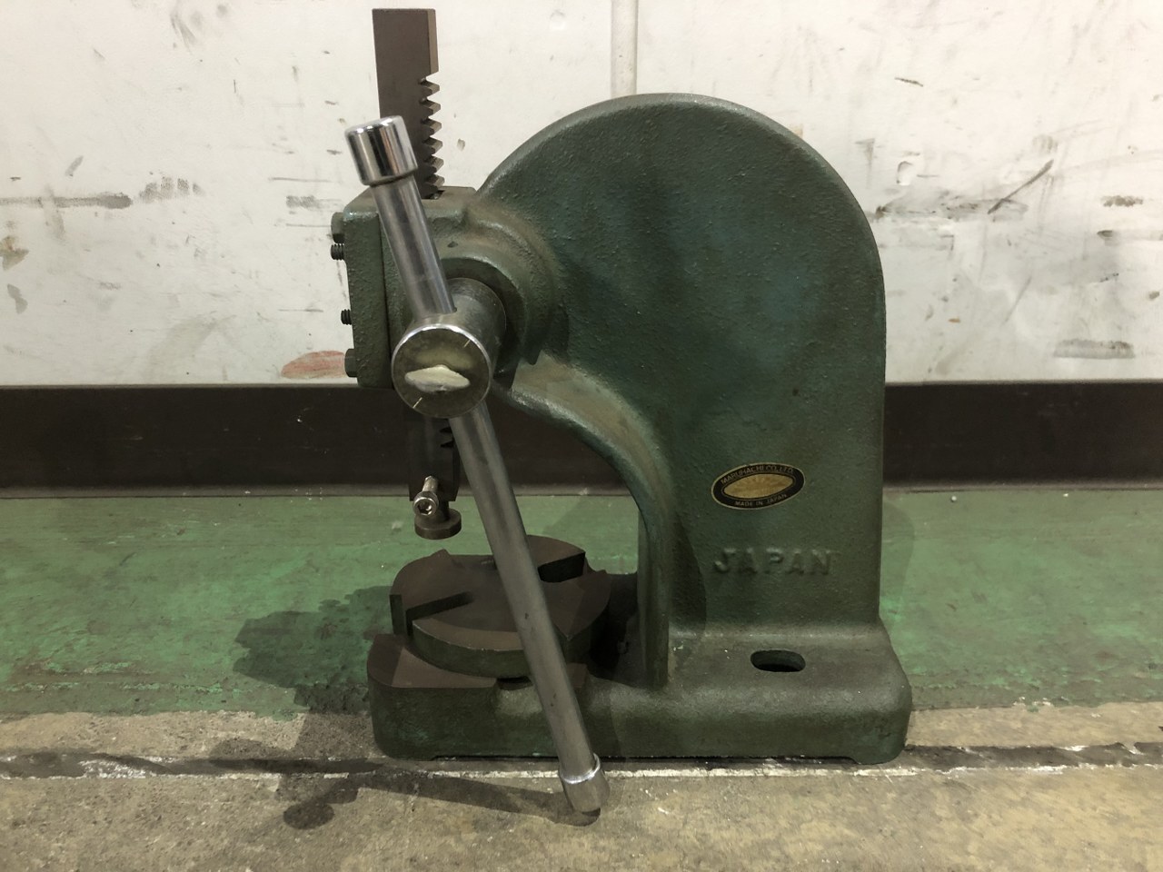 丸八鋳造所/MARUHACHI ハンドプレス/手動プレス ABP-0　No.0