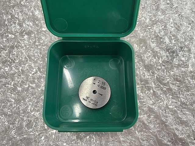 新潟精機 リングゲージ 2.15