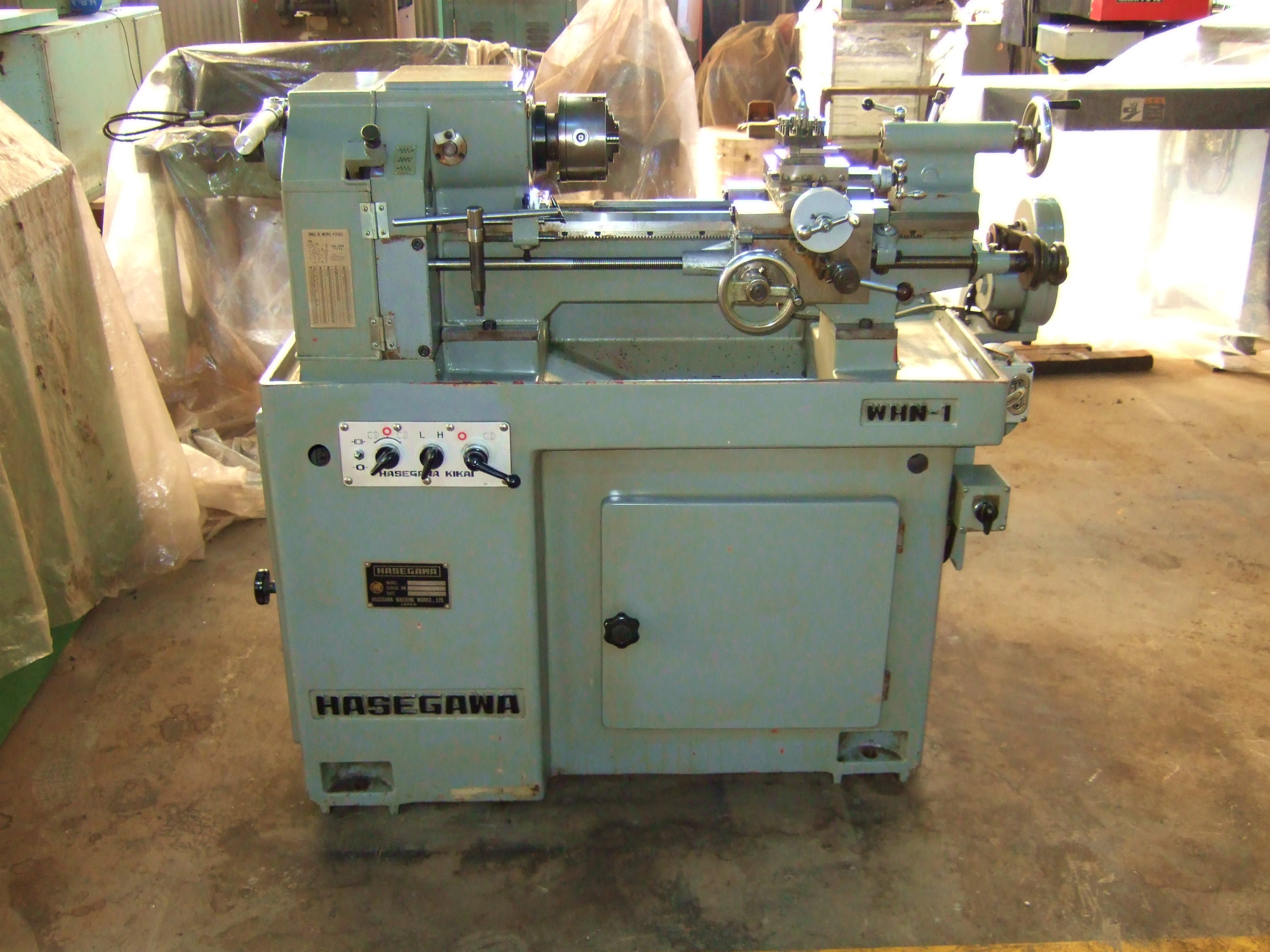 長谷川 旋盤 WHN-1 | マシンライフ