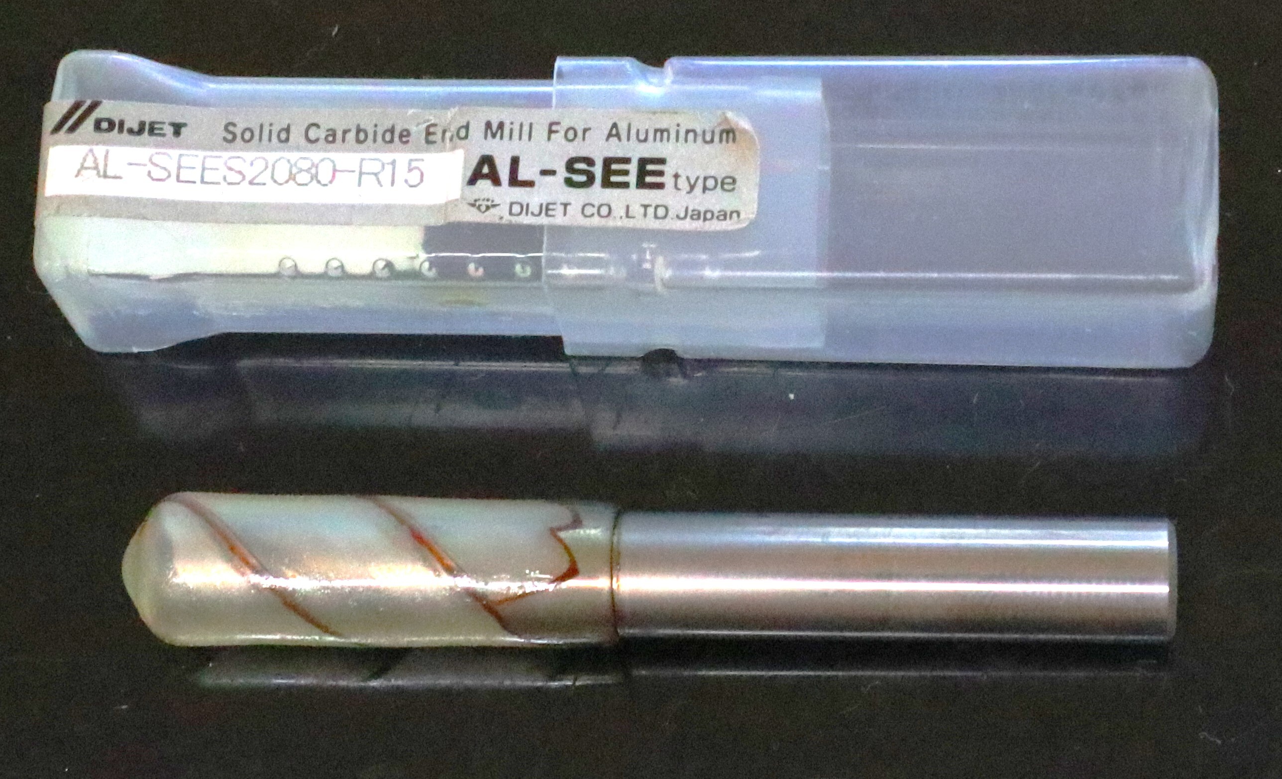 DIJET  エンドミル AL-SEES 2080 R15 未使用
