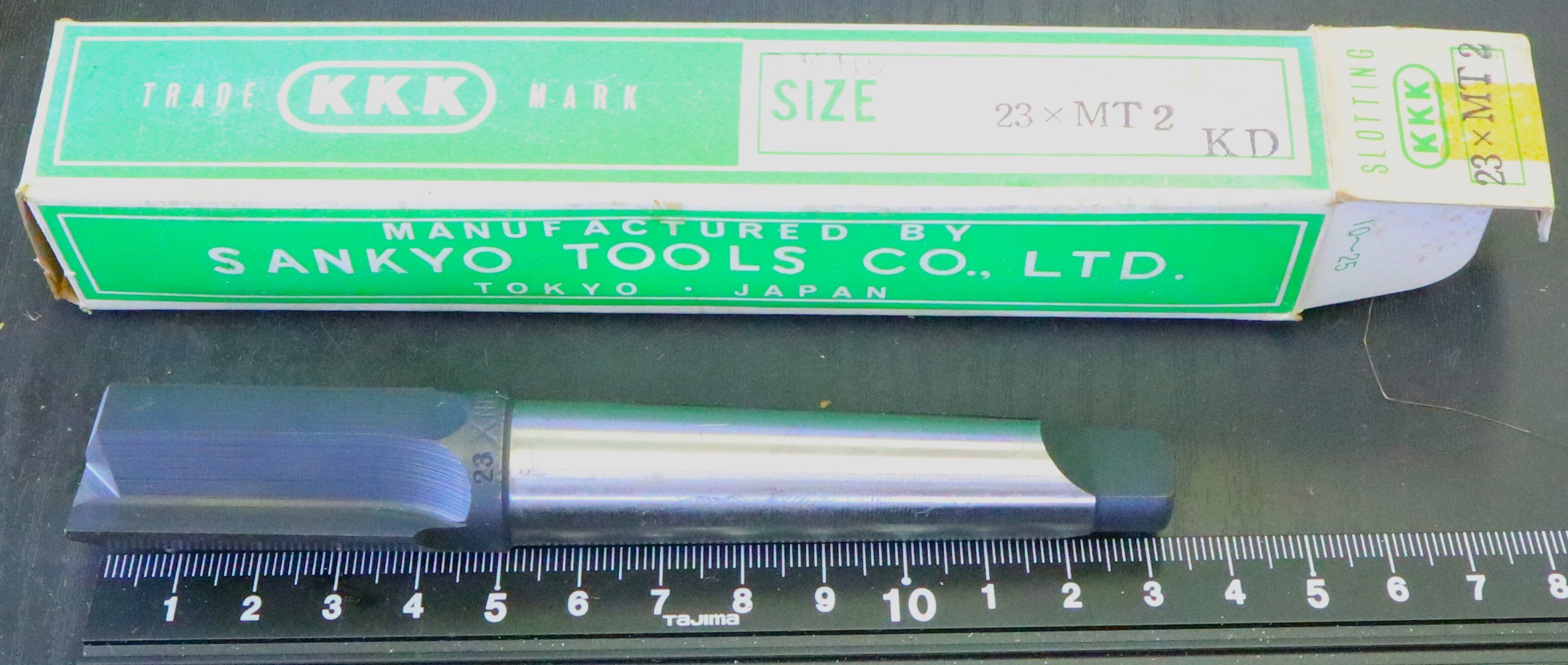 SANKYO スロッチングエンドミル 23×MT2  KD 未使用