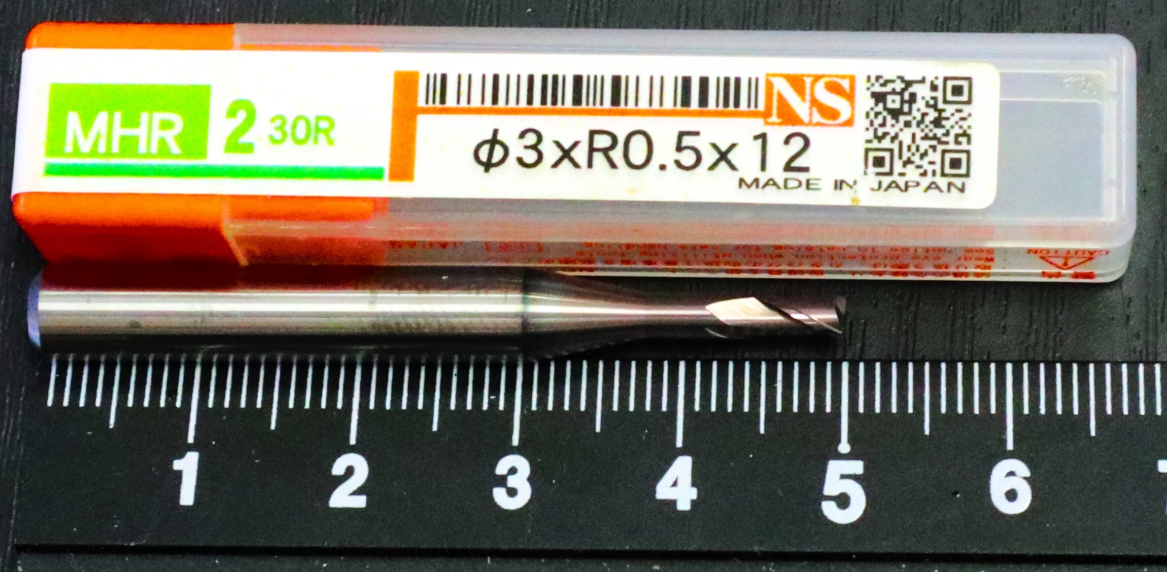 日進工具 エンドミル φ3×R0.5×12　未使用