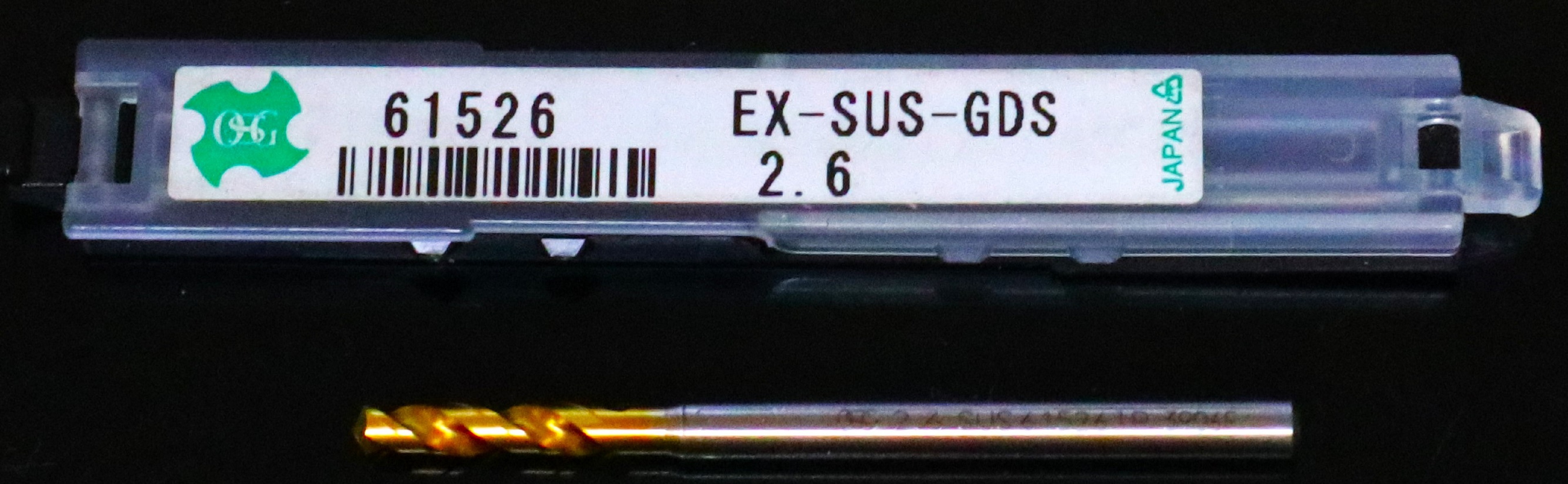 OSG  ドリル　 EX-SUS-GDS 2.6 未使用