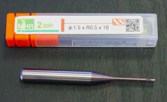 日進工具 エンドミル MHR230R Φ1.5×R0.5×18　未使用