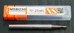 日進工具 エンドミル MSB230 R1.25(d6) 未使用