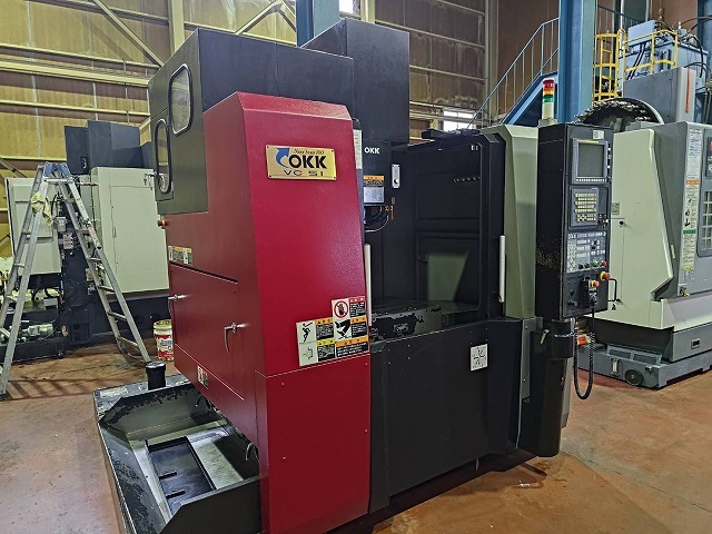 OKK ＃40立形マシニングセンタ VC51 | マシンライフ