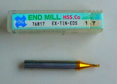 OSG エンドミル  EX-TIN-EDS 1.7