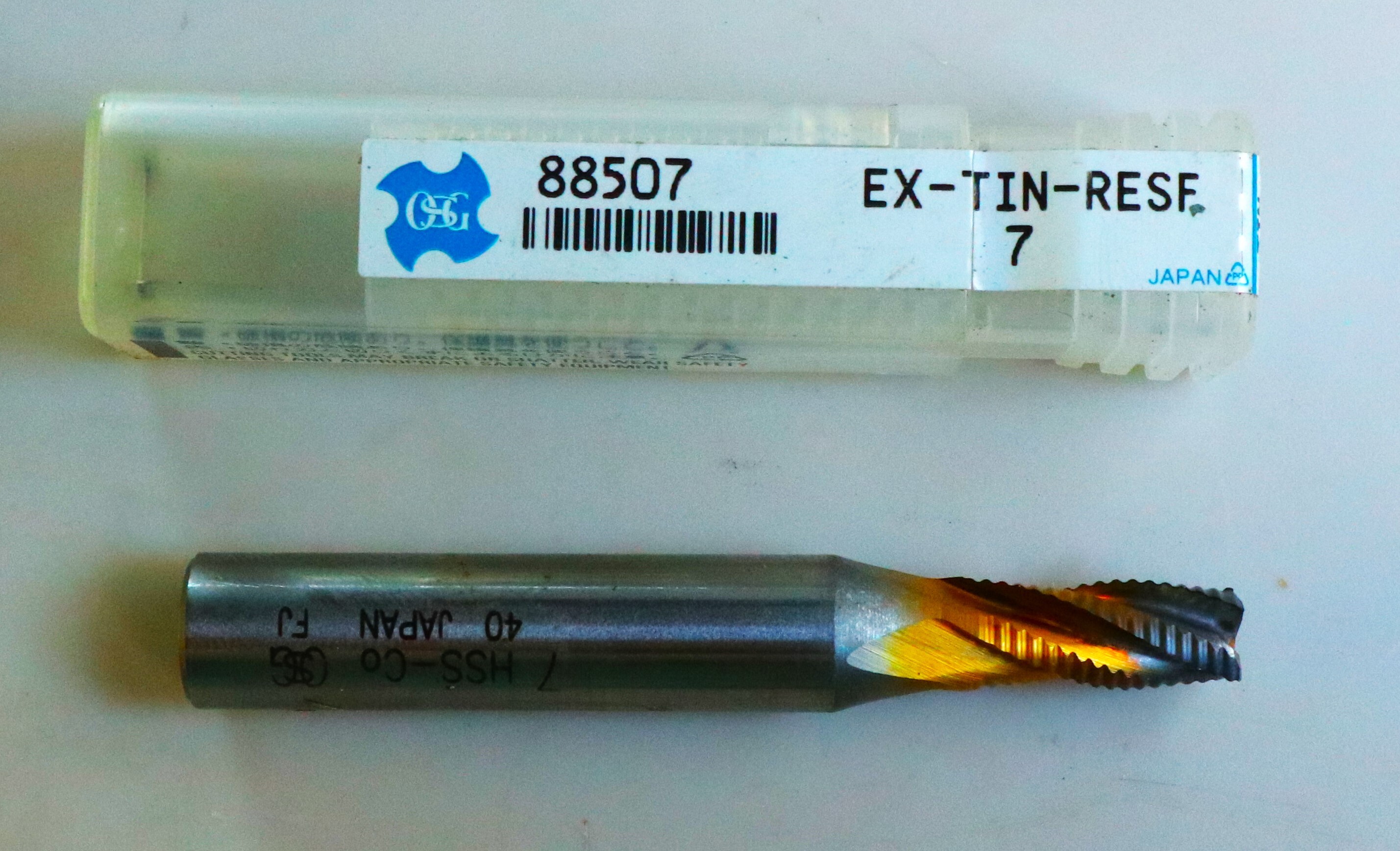 OSG  ラフィングエンドミル  EX-TIN-RESF 7