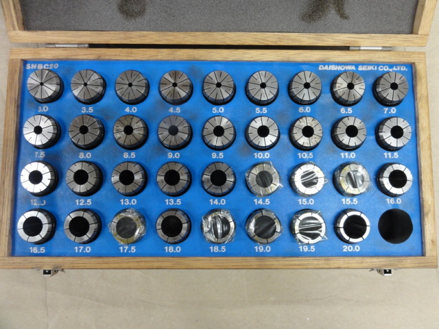 BIG,大昭和精機 ベビーチャックコレットセット SNBC2０