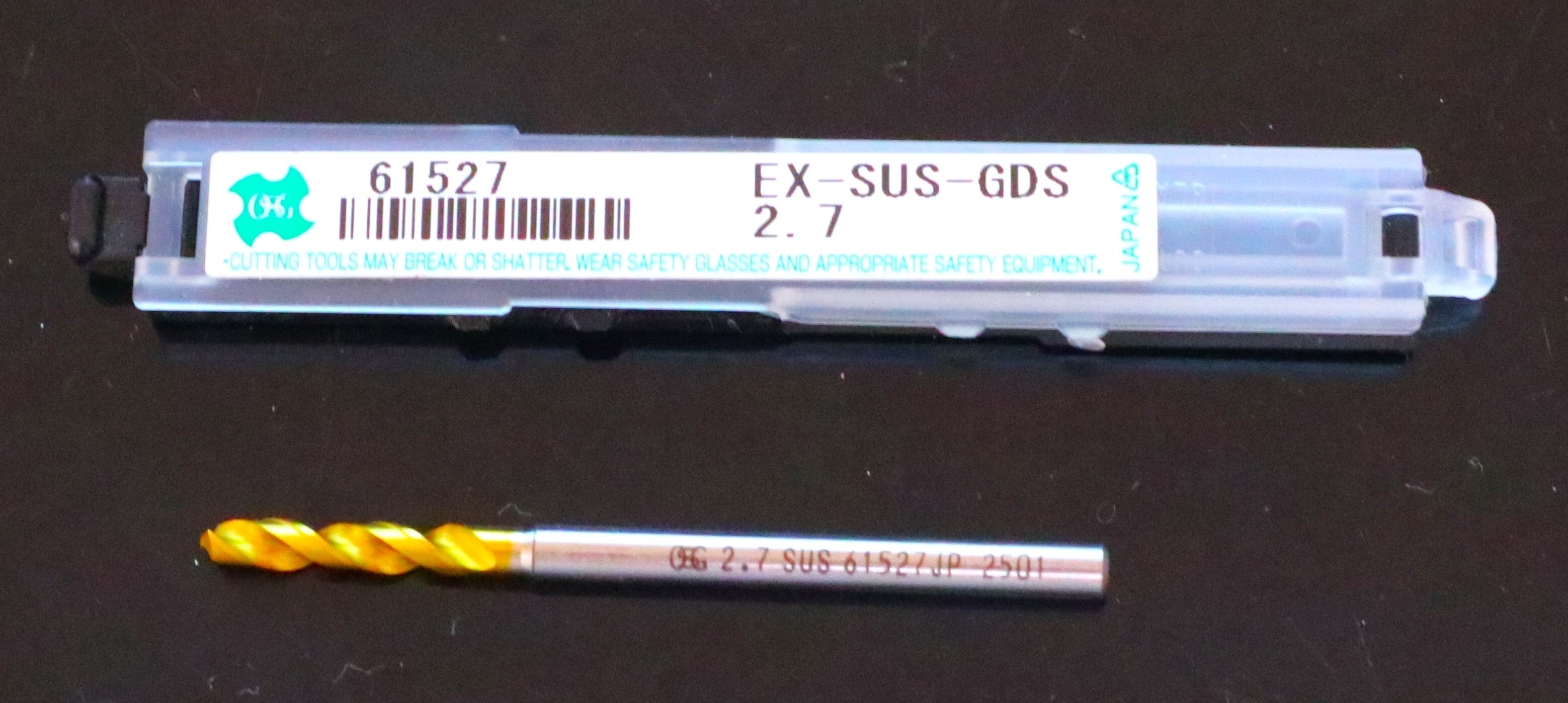 OSG  ドリル　 EX-SUS-GDS　2.7 未使用