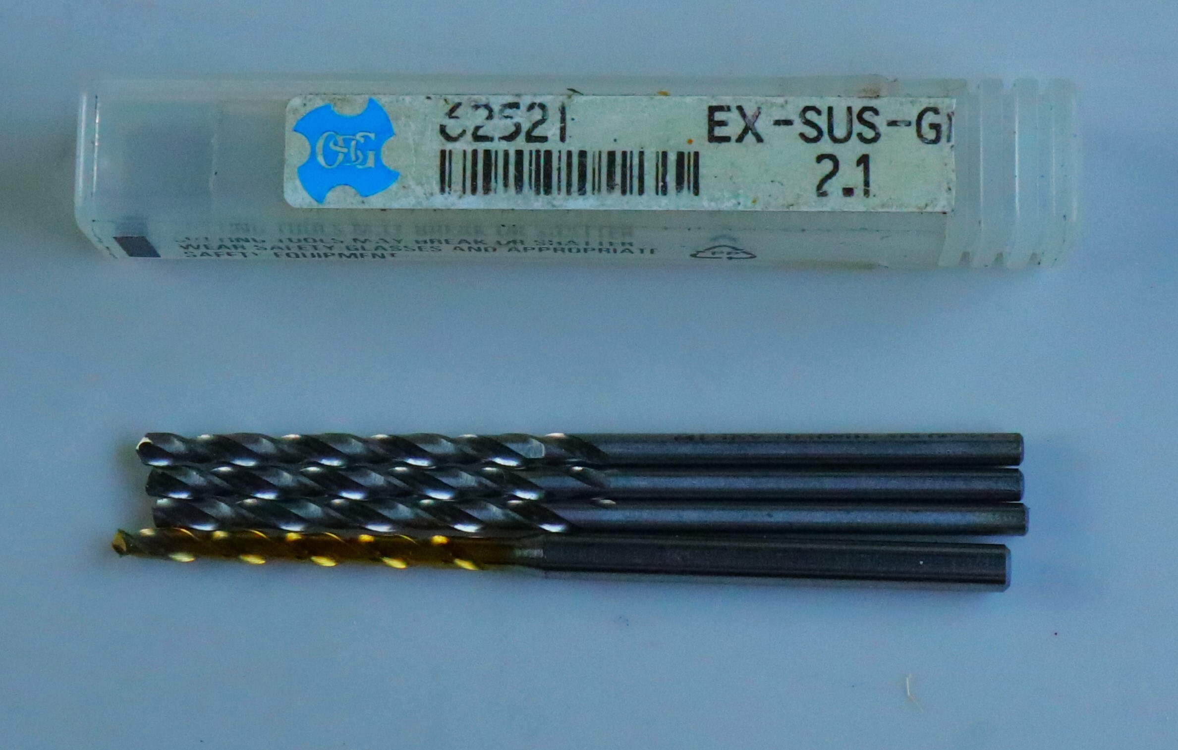 OSG ドリル 一山　4個　2.1　