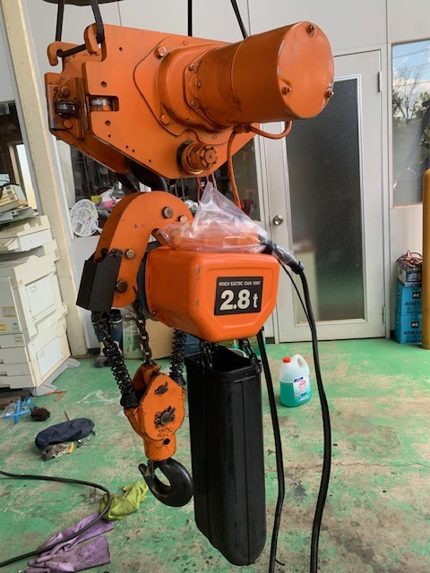 日立 電動チェーンブロック 2.8SH