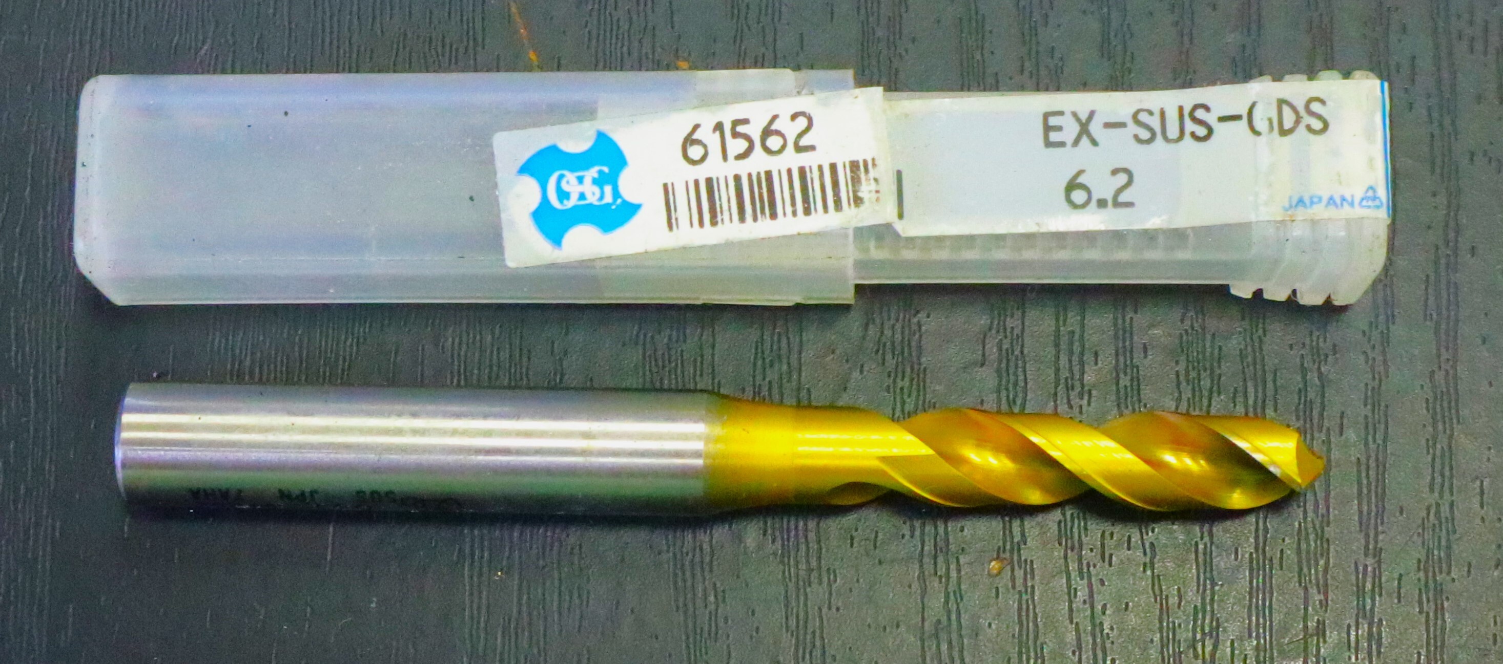 OSG ドリル 　EX-SUS-GDS　6.2全長75シャンク径8刃径6.2溝長31